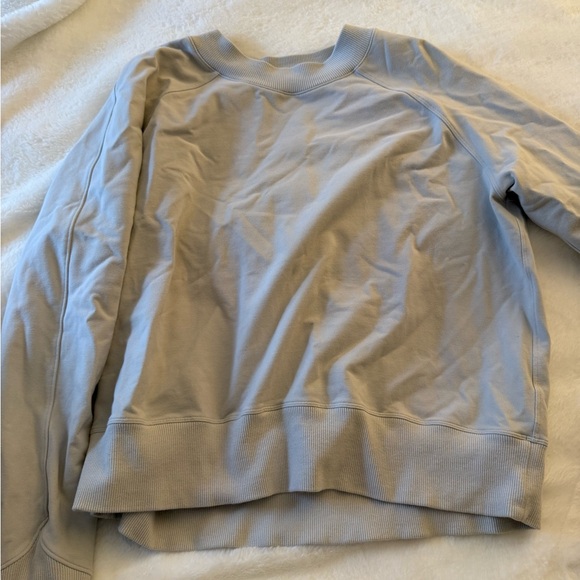 Lululemon Ready to Roll Crew in Vapour size 12 - Picture 6 of 10